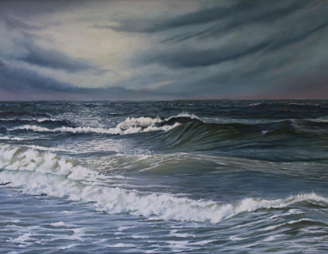 Doorkijk - schilderij Marieanne Lops